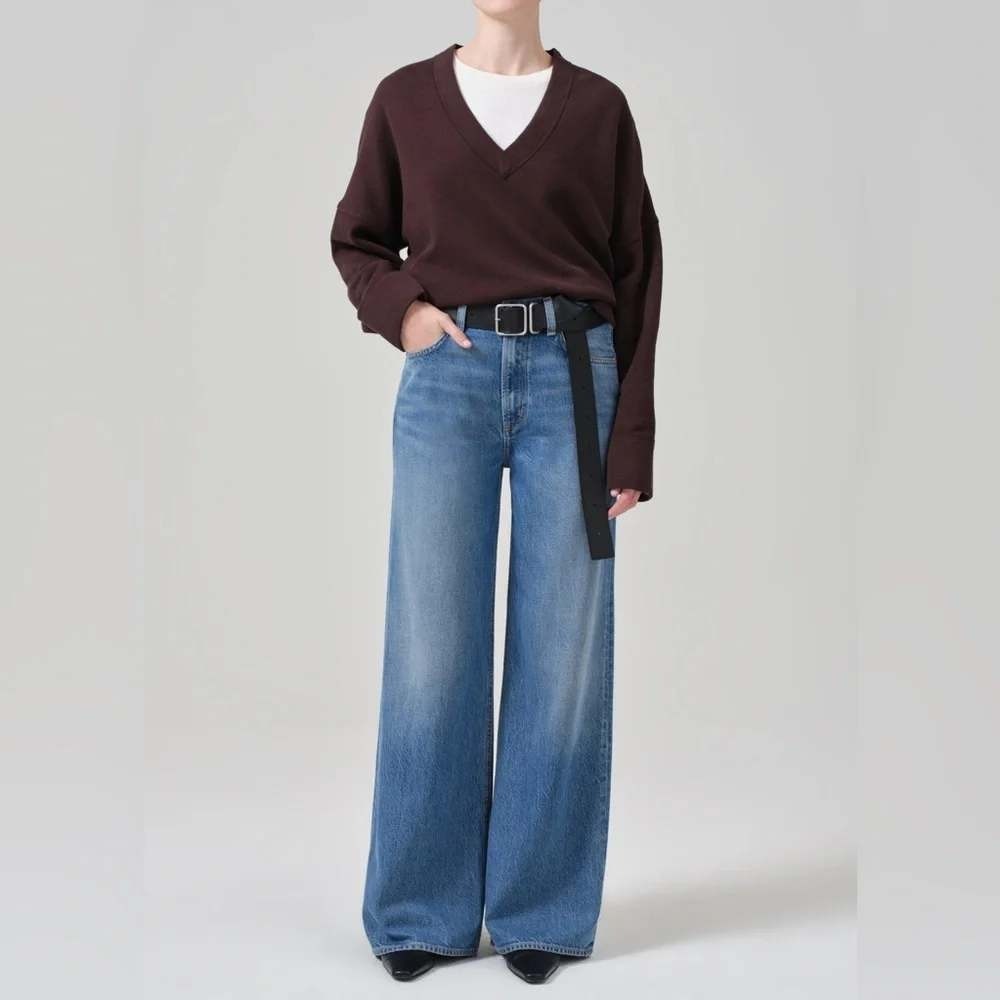 Citizens of Humanity Paloma Wide Leg Jeans Streetwear Closet Staple Size 29